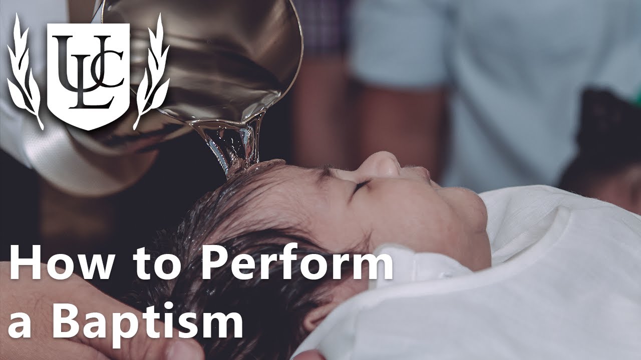 How to Perform a Baptism | Minister Ceremony Guide