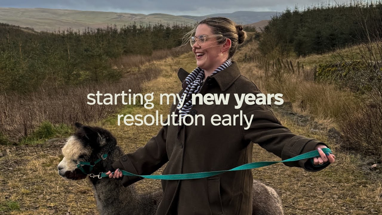 An early new years resolution