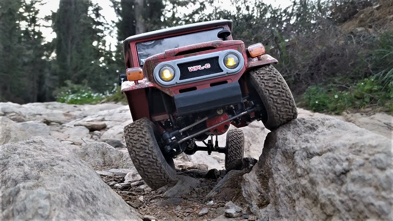 WPL C44 KM 1/16 Scale : New Off Road Trail With Red Rusty