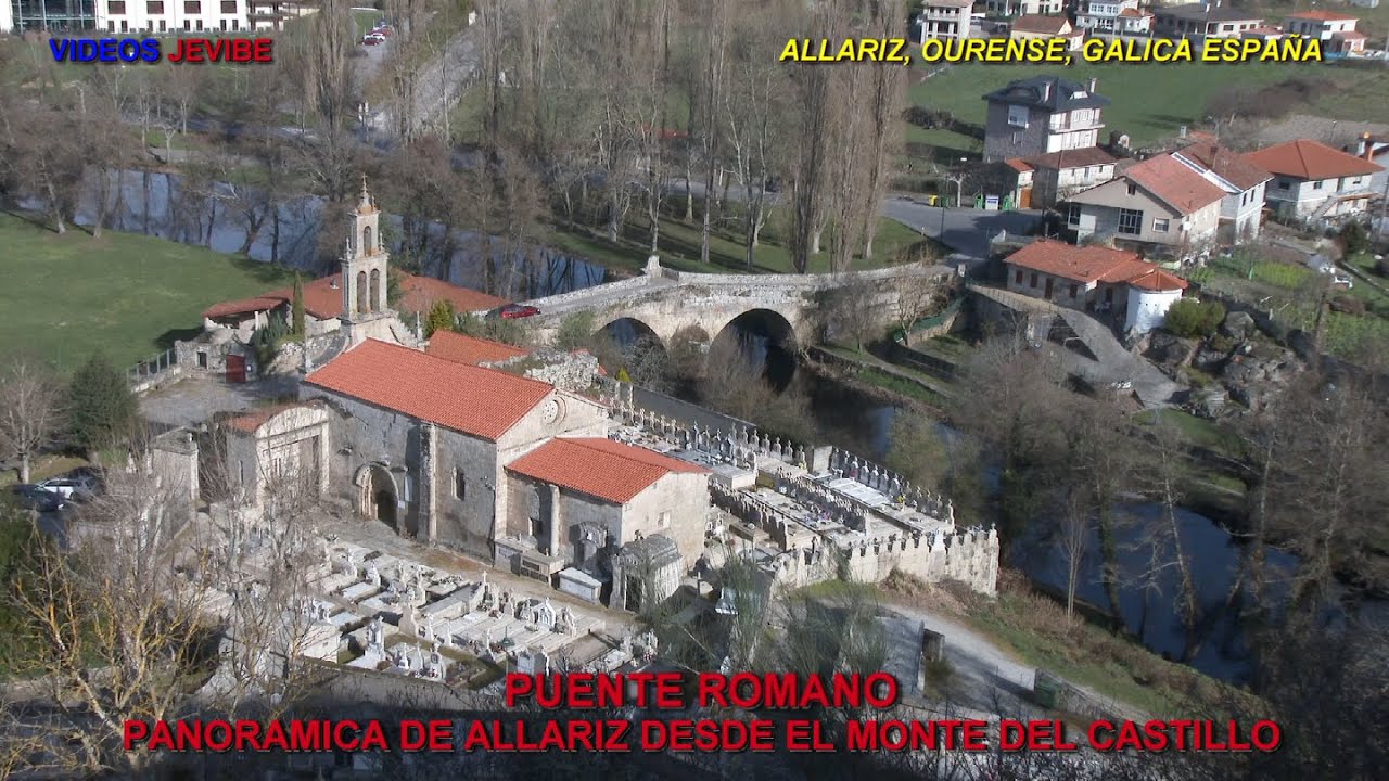 ALLARIZ, LA VILLA REAL DE GALICIA. ESPAÑA  4K