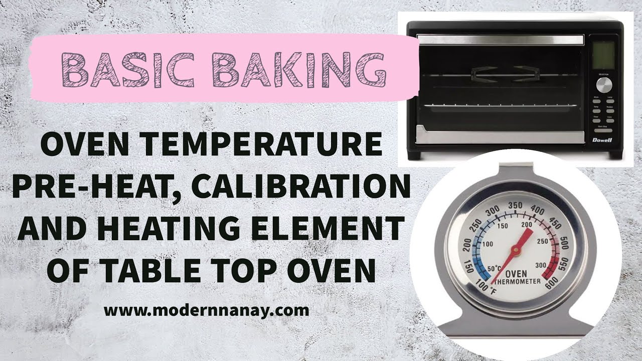 FILIPINO|TAGALOG OVEN TEMPERATURE | PREHEAT | CALIBRATION | HEATING ELEMENT TO USE OF TABLETOP OVEN