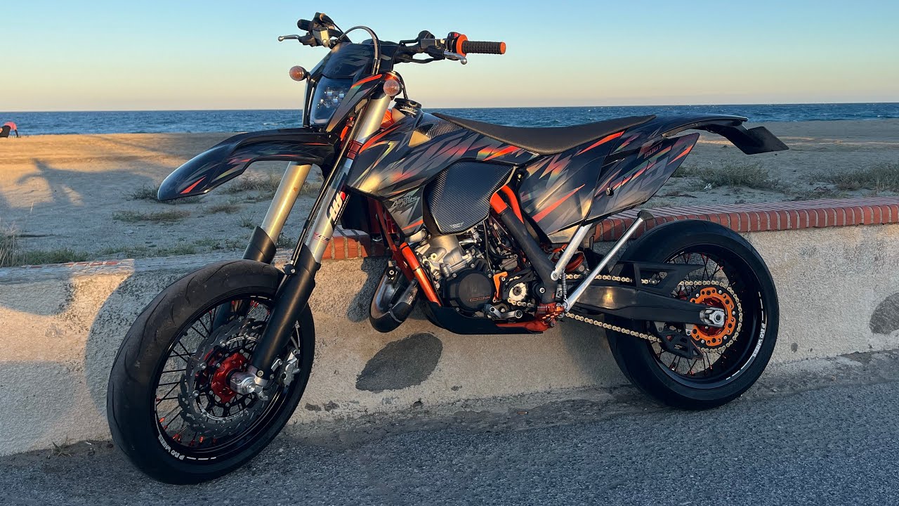 BALADE + SUNSET EN KTM 125 EXC !!