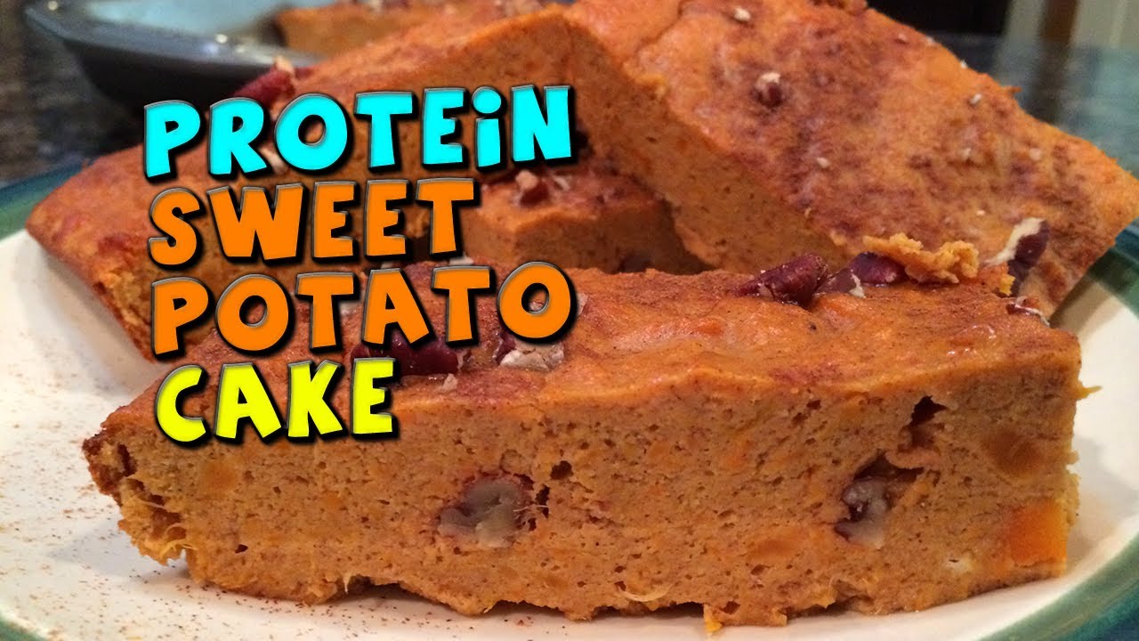 Protein Sweet Potato Cake | Bodybuilding Dessert