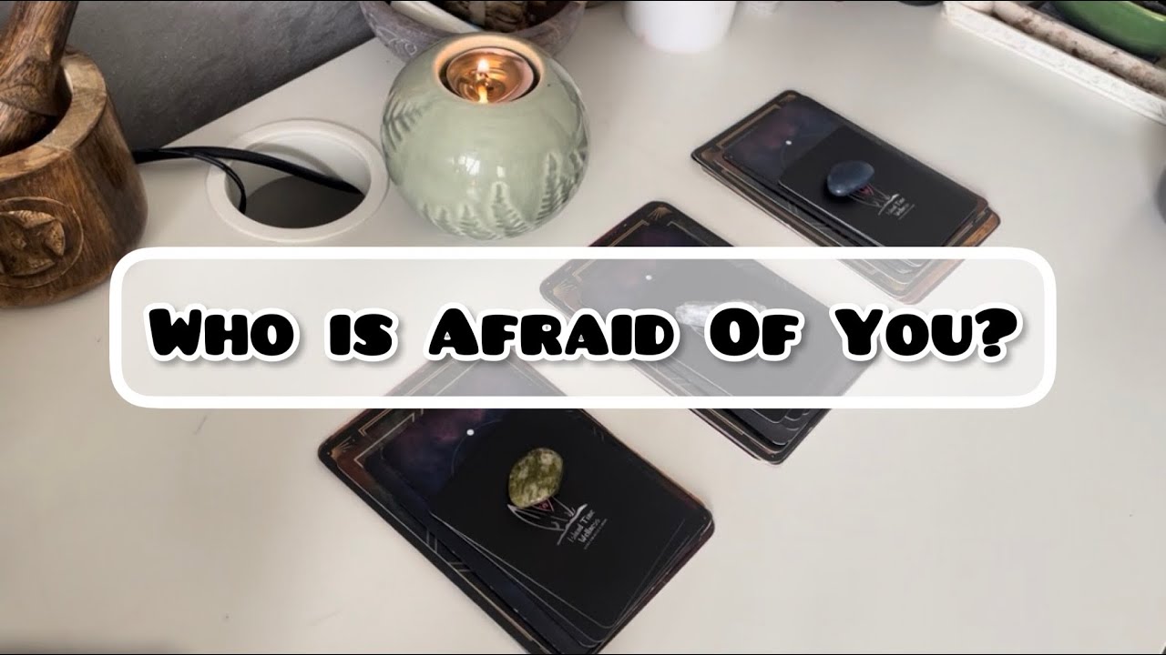 who is afraid of you? 😧 • pick a card