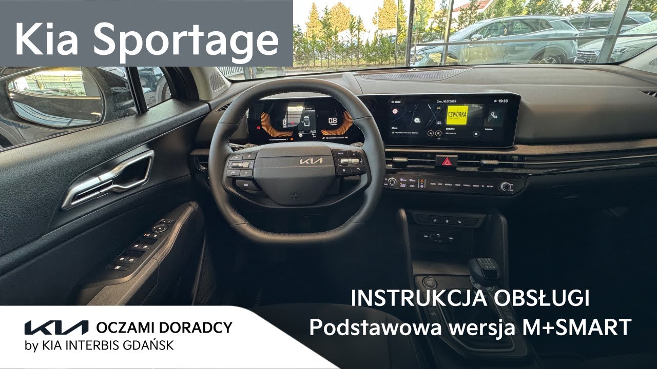 Nowa Kia Sportage MY2026 - PODSTAWOWA wersja M+SMART - INSTRUKCJA OBSŁUGI