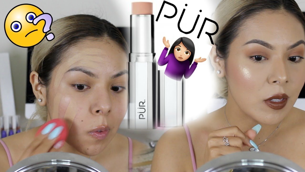 WORTH THE BUY OR NAW?!?|| NEW!! PUR 4 IN 1 FOUNDATION STICK
