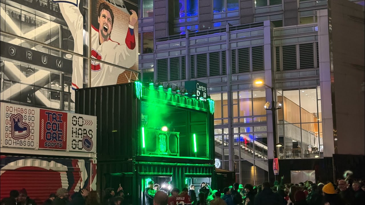 Celebrations at Centre Bell