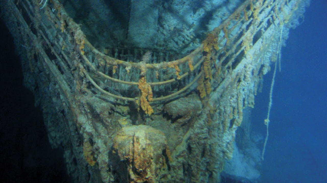 Titanic Wreck Footage shot by Rob Goldsmith for 