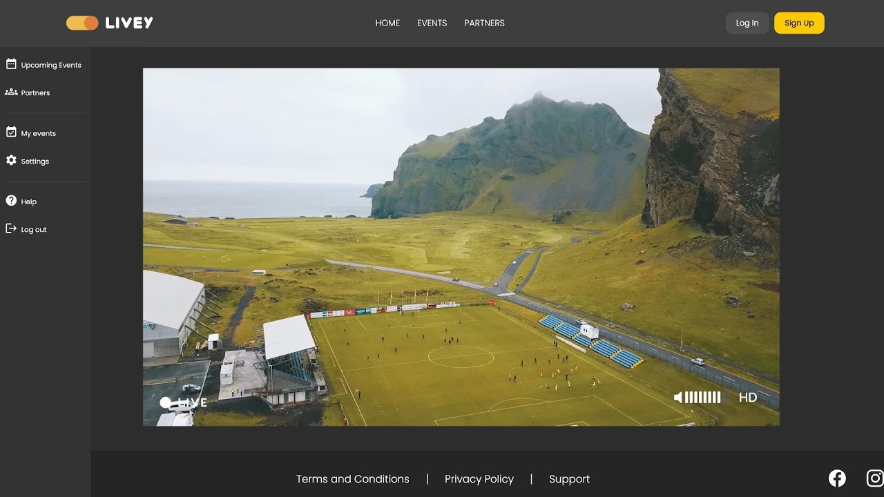 LIVEY - Pay-per-view live streaming platform - Intro