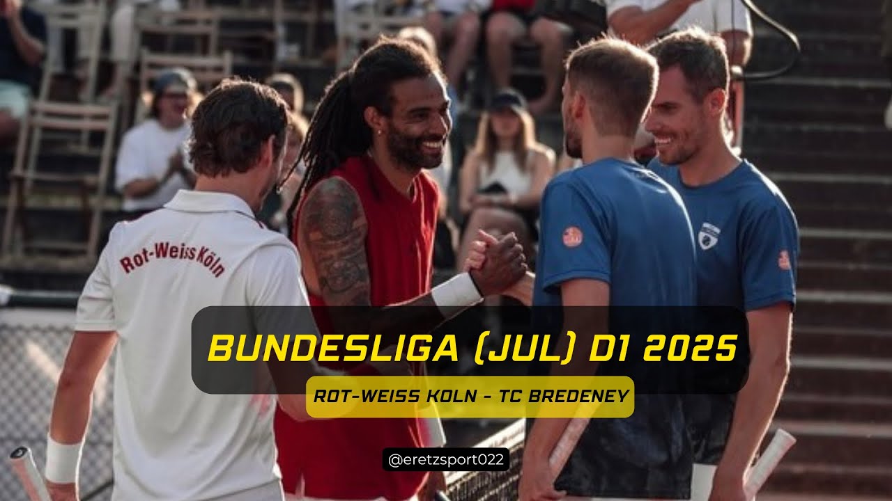 Bundesliga (Jul) 2025 D1 D: Dustin Brown/Wesley Koolhof (KOE) vs. Oscar Otte/Mats Moraing (BRE) H/L