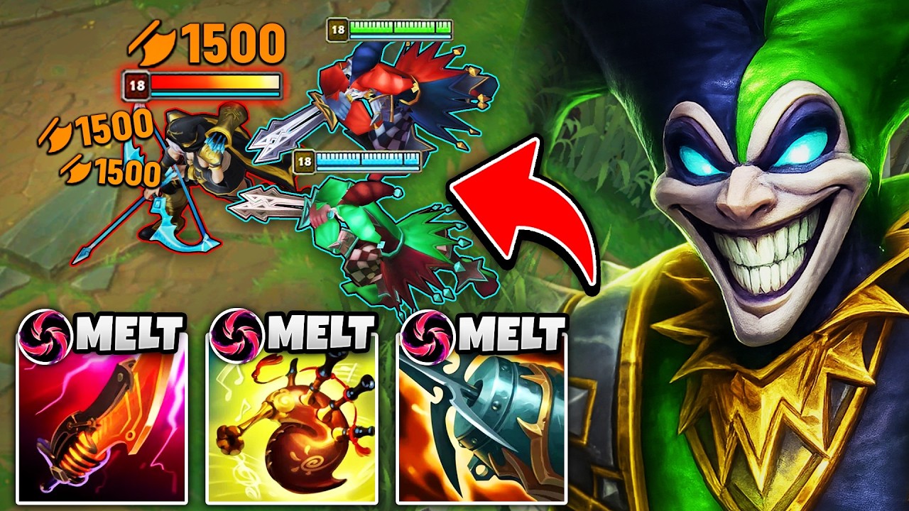 MY NEW FAVORITE AD SHACO BUILD! (NUCLEAR BACKSTABS)