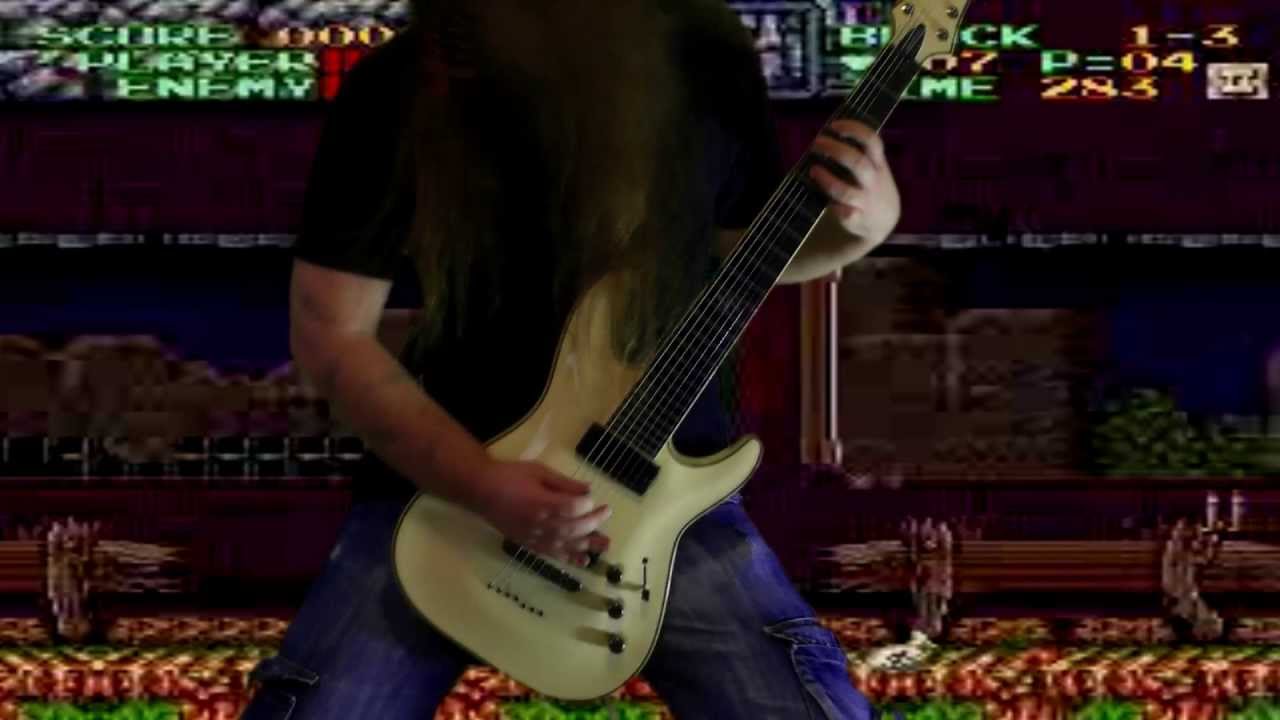 Super Castlevania IV - Simon's Theme on guitar