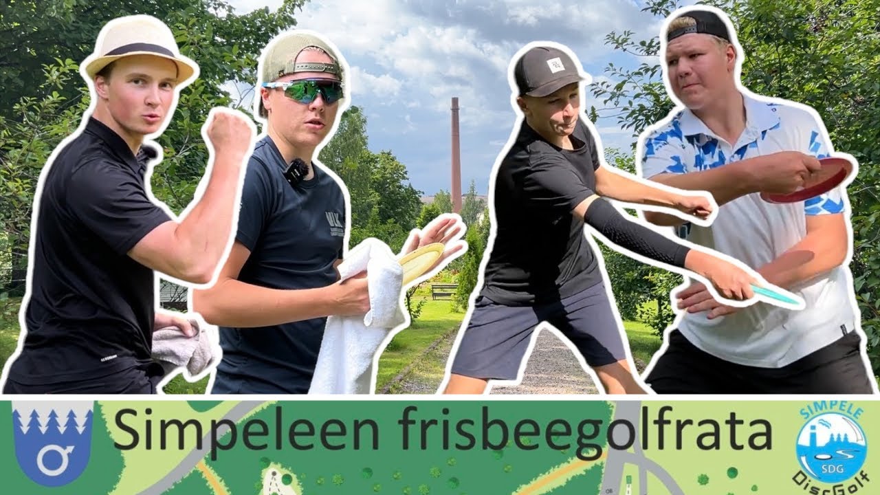 KIERROS SIMPELEEN FRISBEEGOLFRADALLA! w/ Paavo Putto & paikalliset junnut