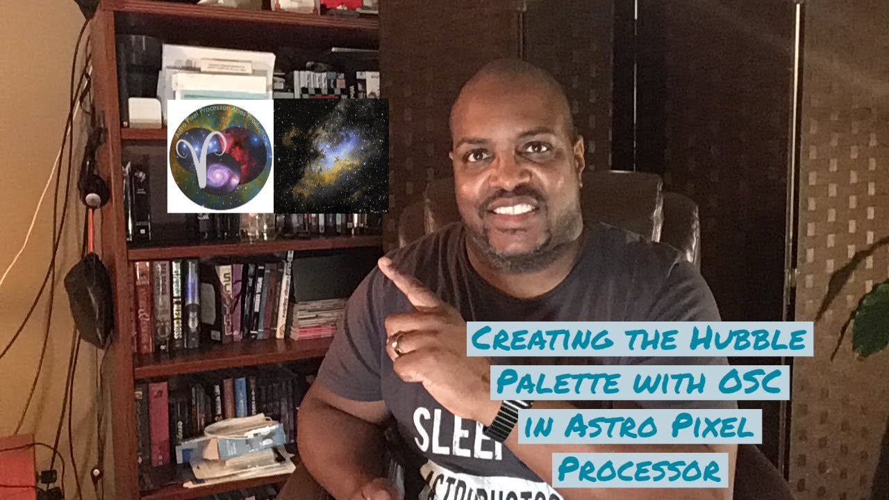 Hubble Palette with OSC in Astro Pixel Processor
