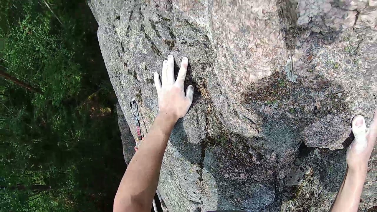 Reventeenvuori, Matti Virtasen Pilari 5+. 2021-07-13 (sport lead)