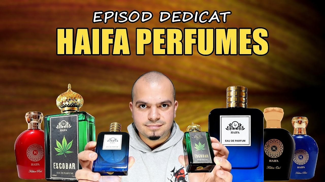 Episod Dedicat Haifa Perfumes | Escobar | Haifa 175 | Black Incense | Al Fares | Amber Wood