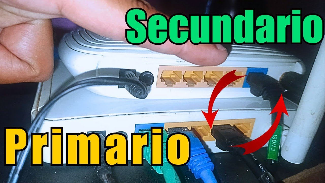 Configurar ROUTER como Repetidor WI-FI por cable || TP-LINK WR741 ND