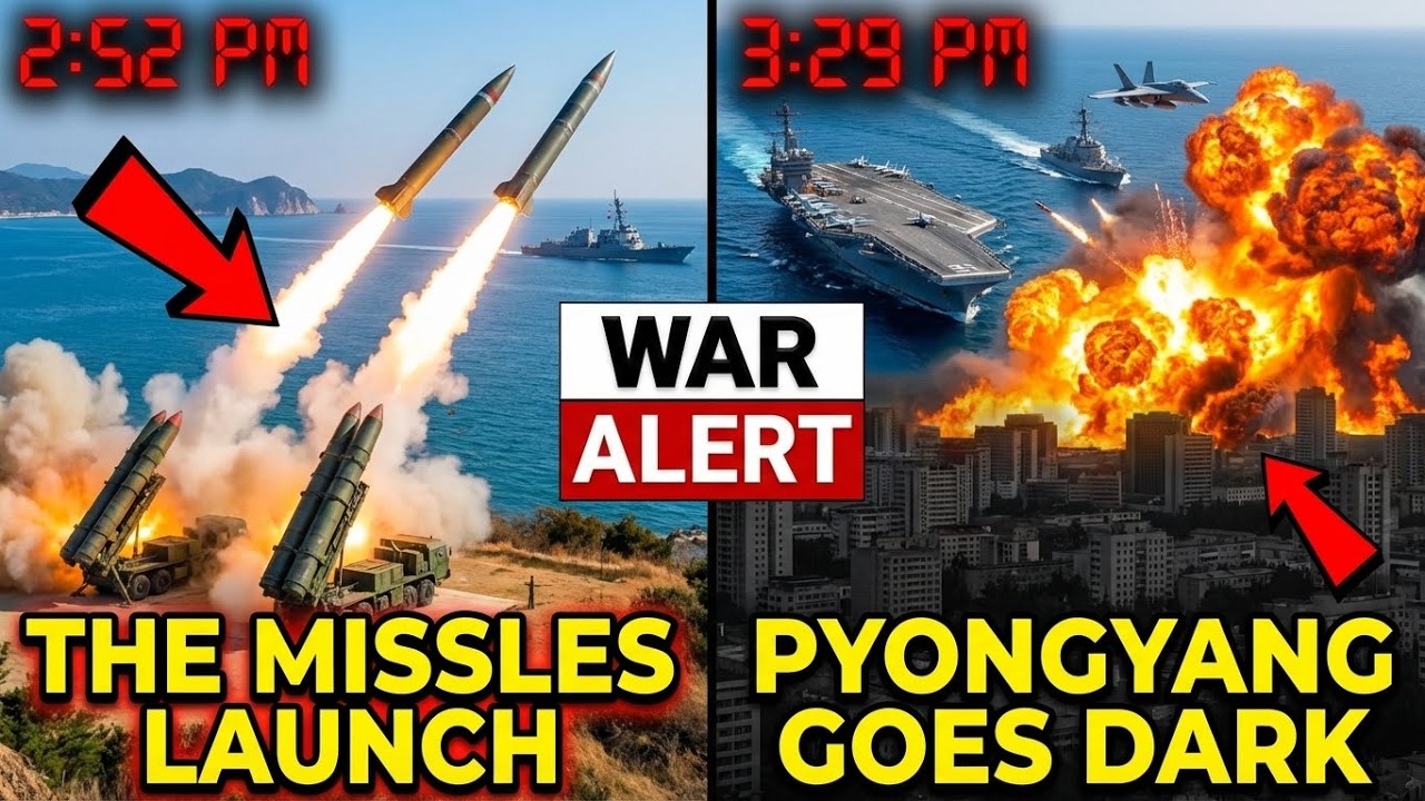 2:52PM: North Korea Launched 2 Missiles at US Destroyer Near Japan –37 Min Later Pyongyang Went Dark