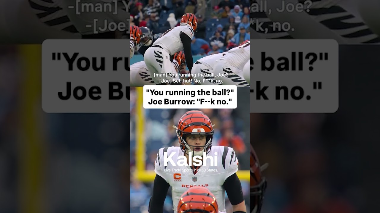 Joe Burrow is back and hilarious