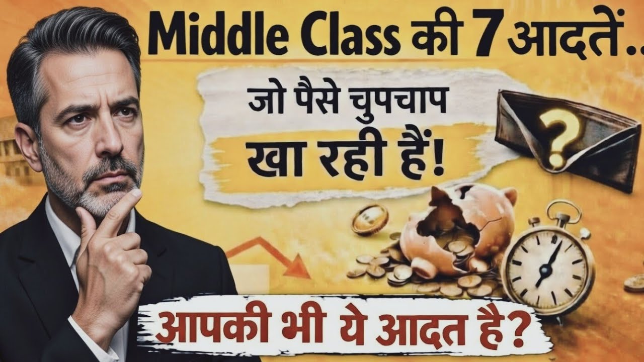 मिडिल क्लास की 7 खतरनाक आर्थिक आदतें! ☠️