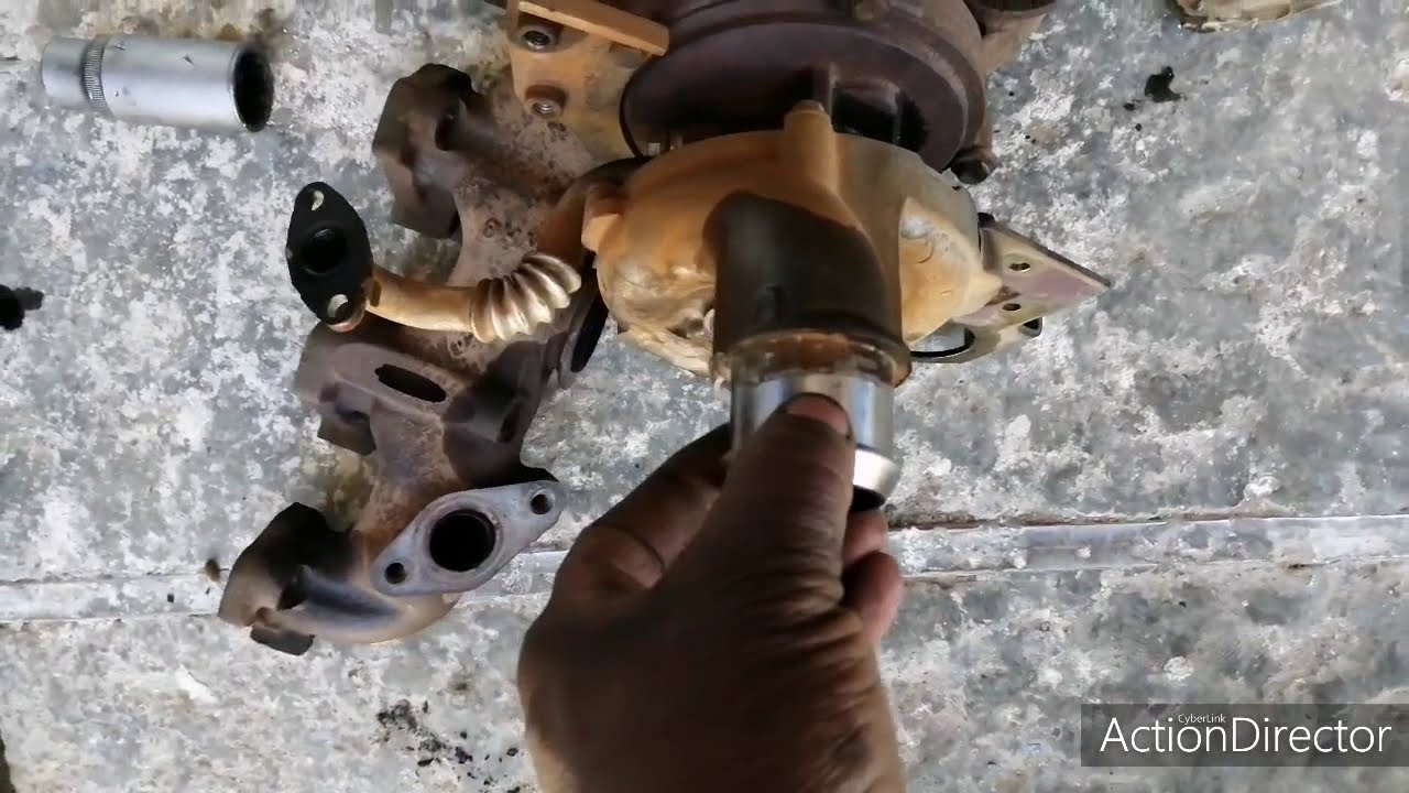 Démontage EGR et Turbo Ford focus 1.8 TD