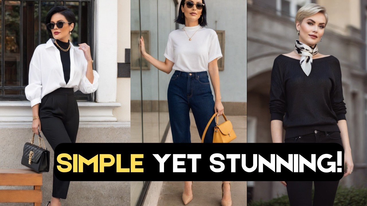 Outfit Ideas For When You Have 'Nothing To Wear'! - Look Classy & Elegant With Basic Pieces!