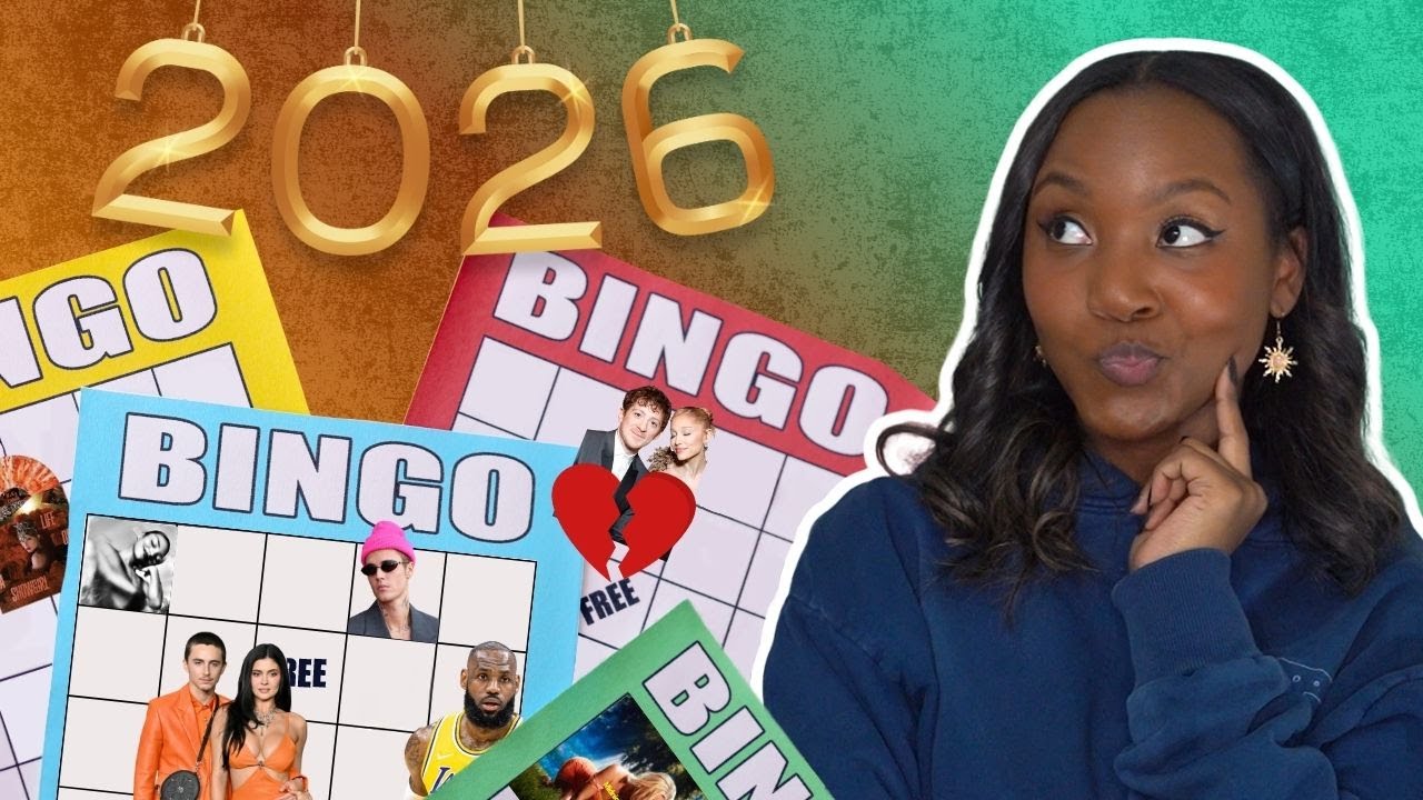 2026 Pop Culture Bingo