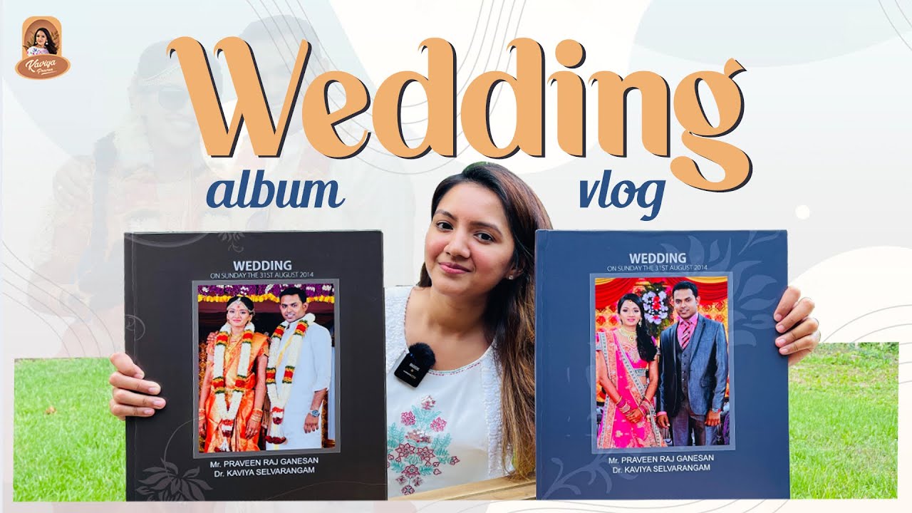 Wedding Anniversary Special Video - Sharing Our Wedding Album and Memories | Kaviya Praveen