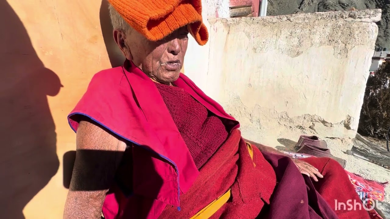 🕊️ Rigzong Gonpa losar story by genly #ladakh #leh #lehladakh #losarfestival #monastery#sham#monks 