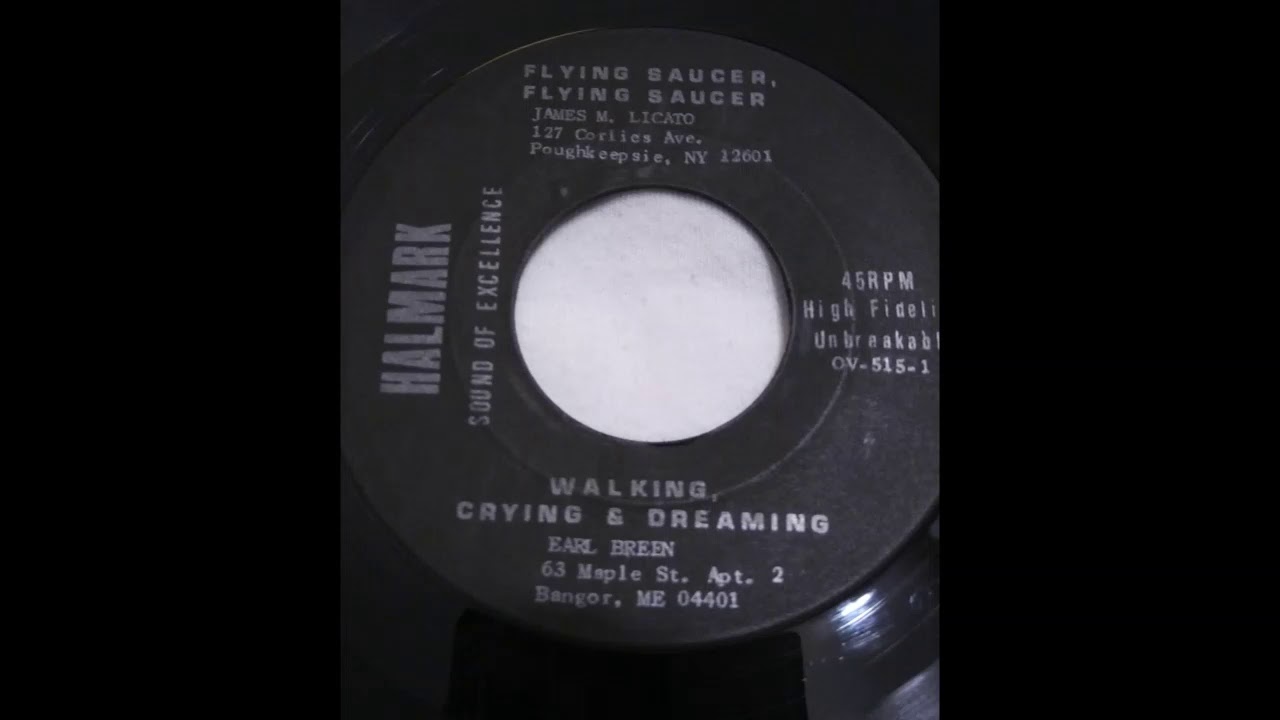 Flying Saucer, Flying Saucer - Halmark Song Poem