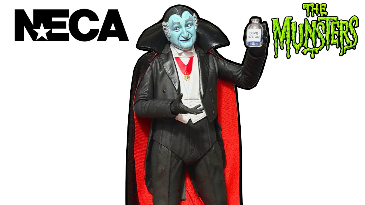NECA Ultimate Обзор фигурки дедушки Мюнстера из сериала «Семейка Мюнстеров»