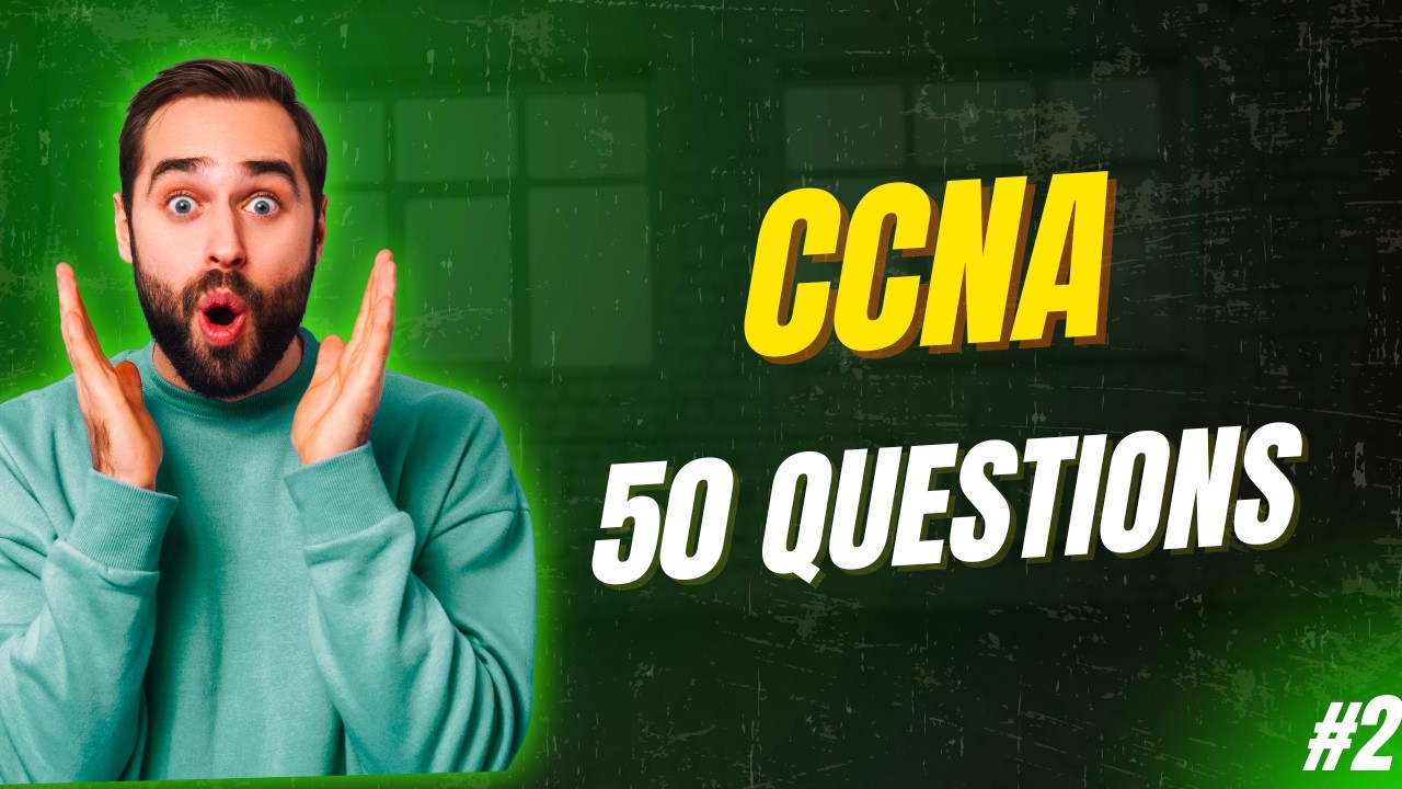 #2 Секреты подготовки к экзамену CCNA: 50 практических вопросов, которые помогут вам сдать экзамен
