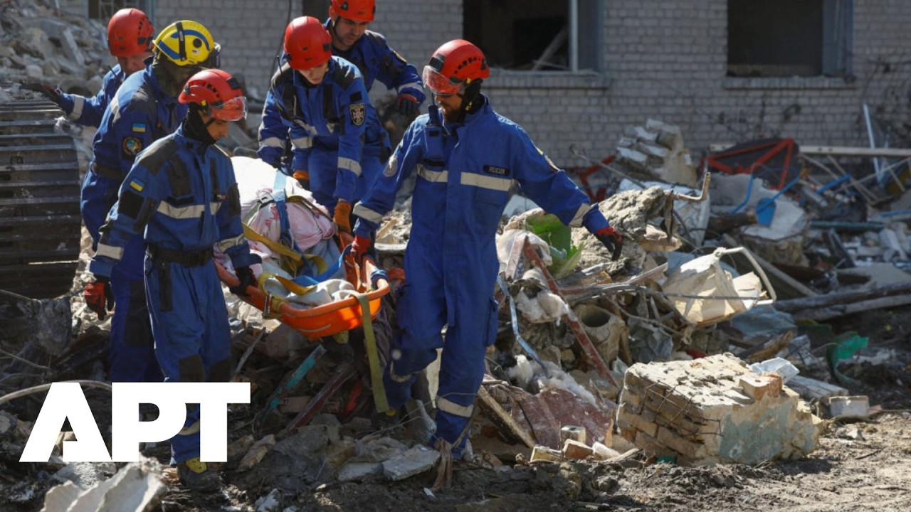 30 Killed as Ukrainian Rescuers Race Through Kyiv Rubble After Massive Russian Strike | APT