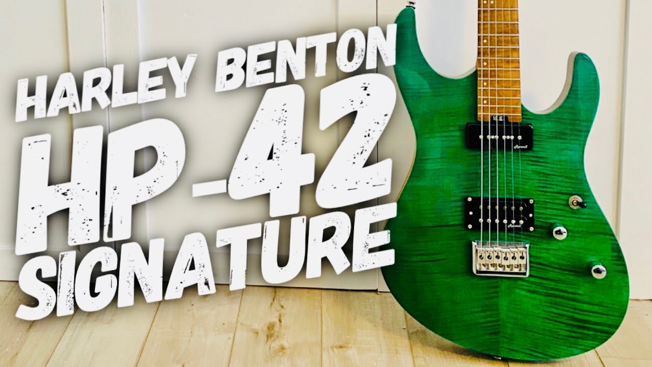 $375 Harley Benton HP-42 Signature Guitar - Crazy German Dudes Need Love too!