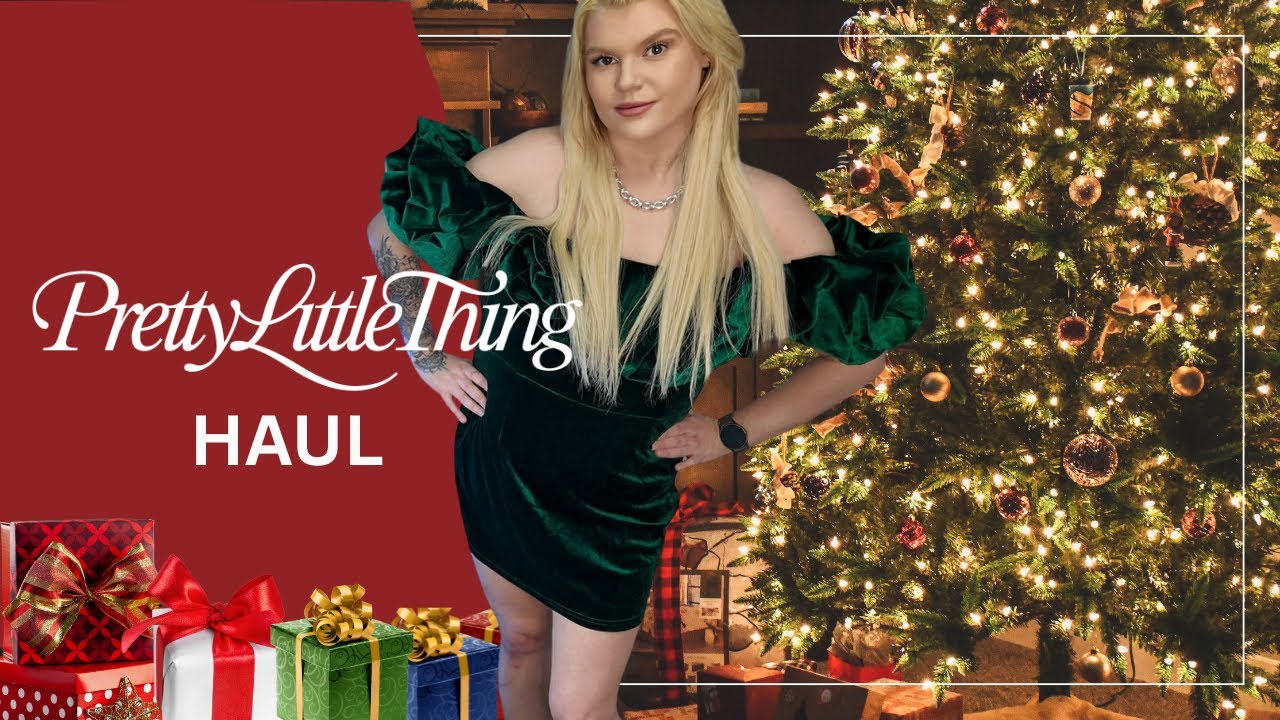 Праздничная подборка нарядов PRETTYLITTLETHING 🎄 Образы для рождественской вечеринки по доступной...