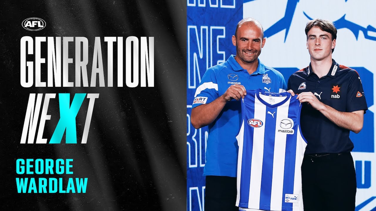 Welcome to the Kangaroos: George Wardlaw highlights | AFL