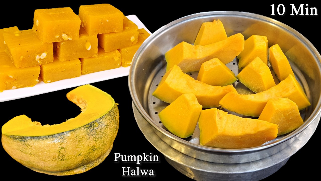 ना सब्जी न पूरी,10 Min मे कद्दू की बनाएं एक नए तरह का टेस्टी हलवा | Easy Pumpkin Halwa Recipe- Sweet