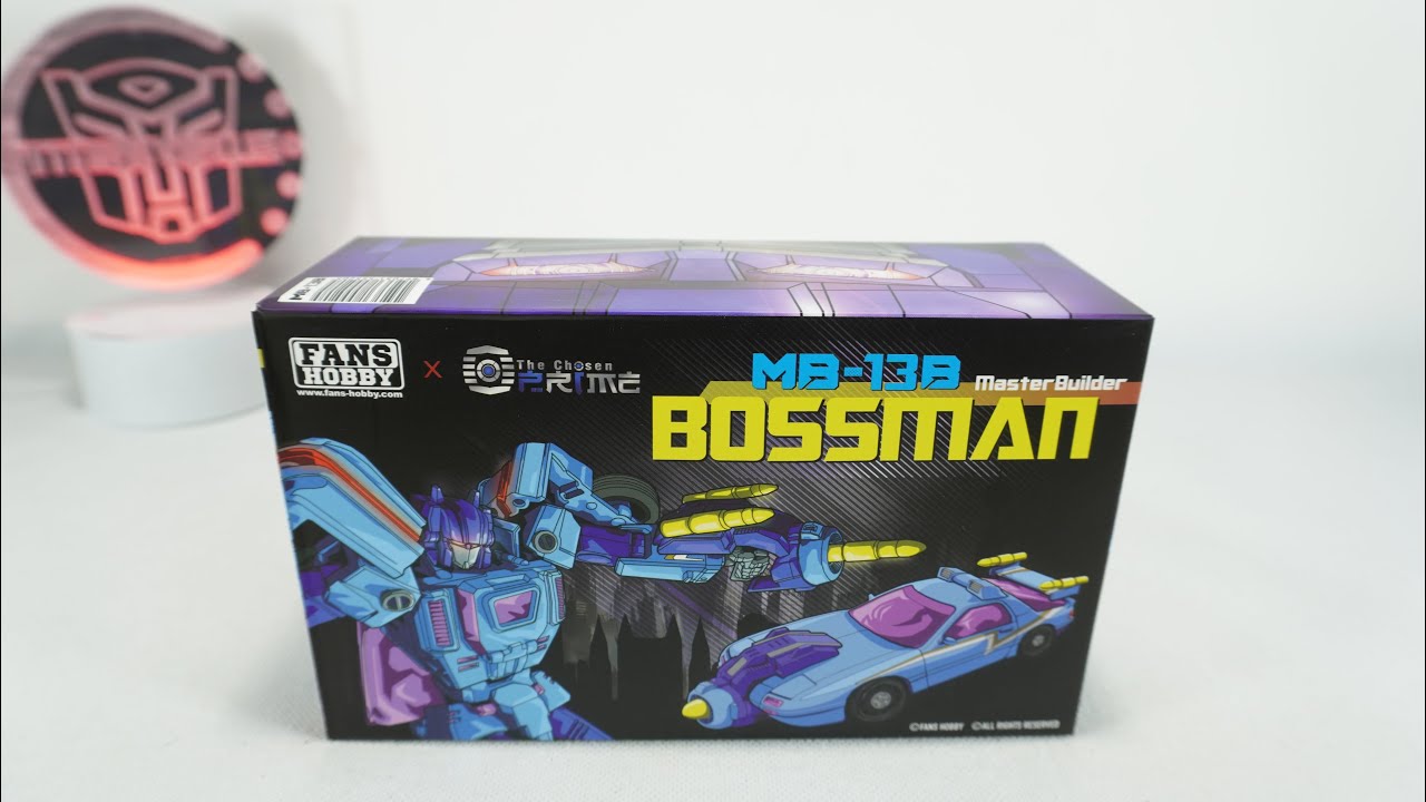 Unboxing: Fans Hobby & The Chosen Prime TFCon LA 2023 Exclusive Bossman