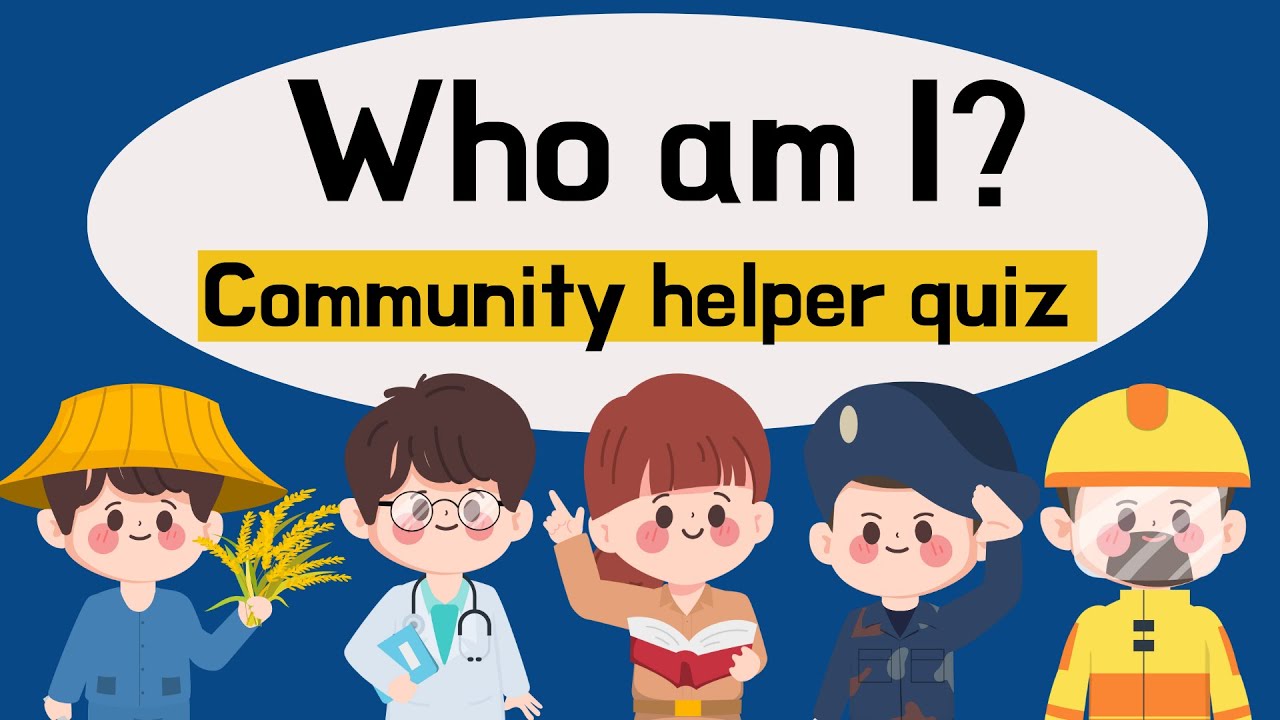 Community helpers | Quiz on community helper | Kids Scholar |