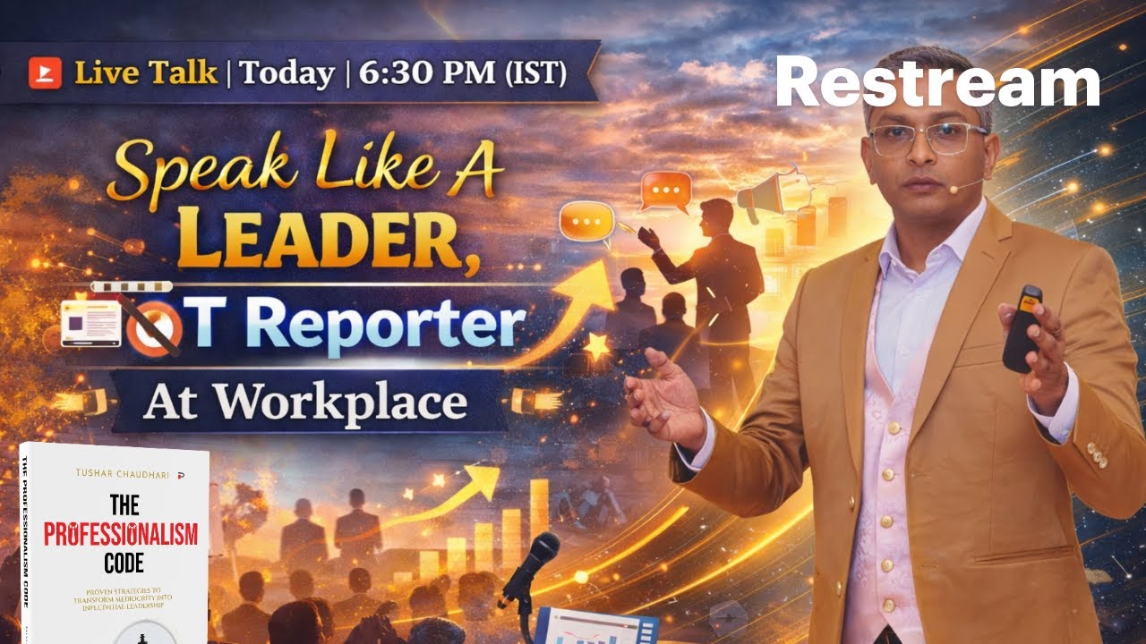 Speak Like A Leader, Not A Reporter At The Workplace