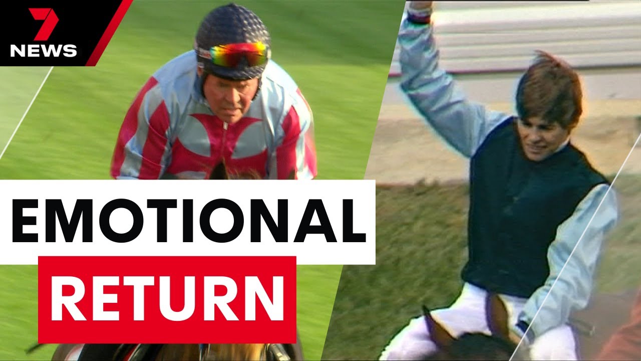 The hidden reason legendary jockey Brent Thomson is getting back on the horse | 7NEWS