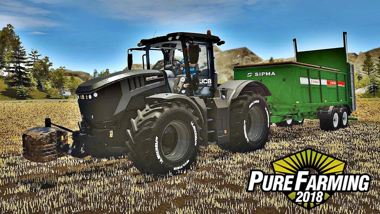Kupiłem rozrzutnik do obornika. ☆ Pure Farming 2018 ☆ #28 ㋡ Anton