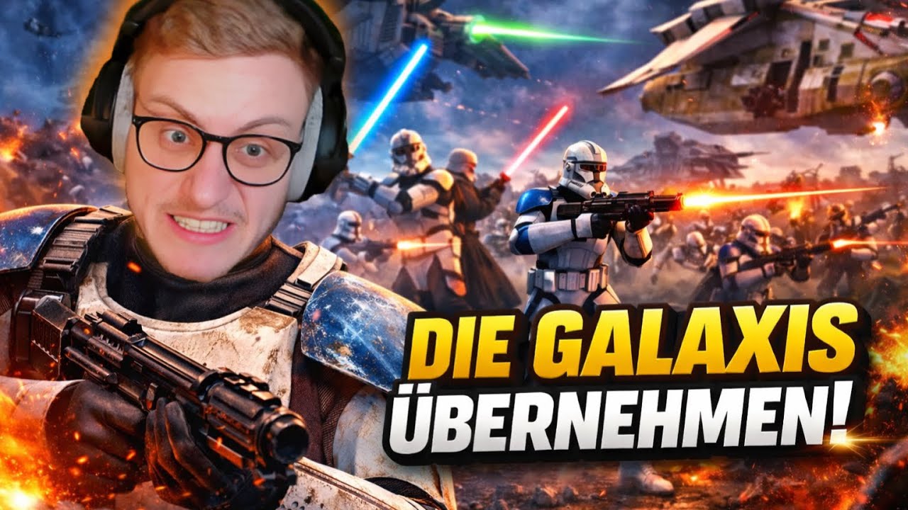 Ich versuche die GALAXIS zu übernehmen! | Star Wars Battlefront 2