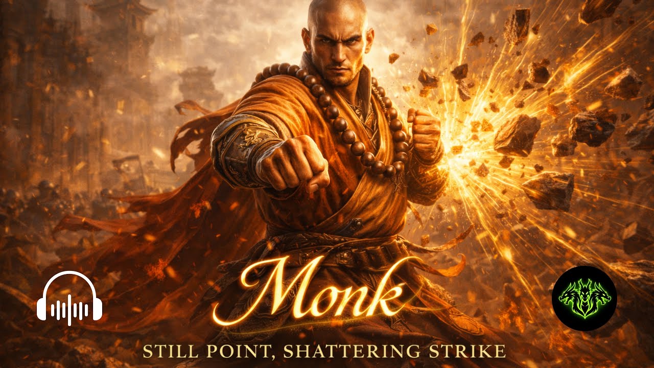 Monk — Still Point, Shattering Strike | Operatic Fantasy EDM Anthem (Operatic Realms)