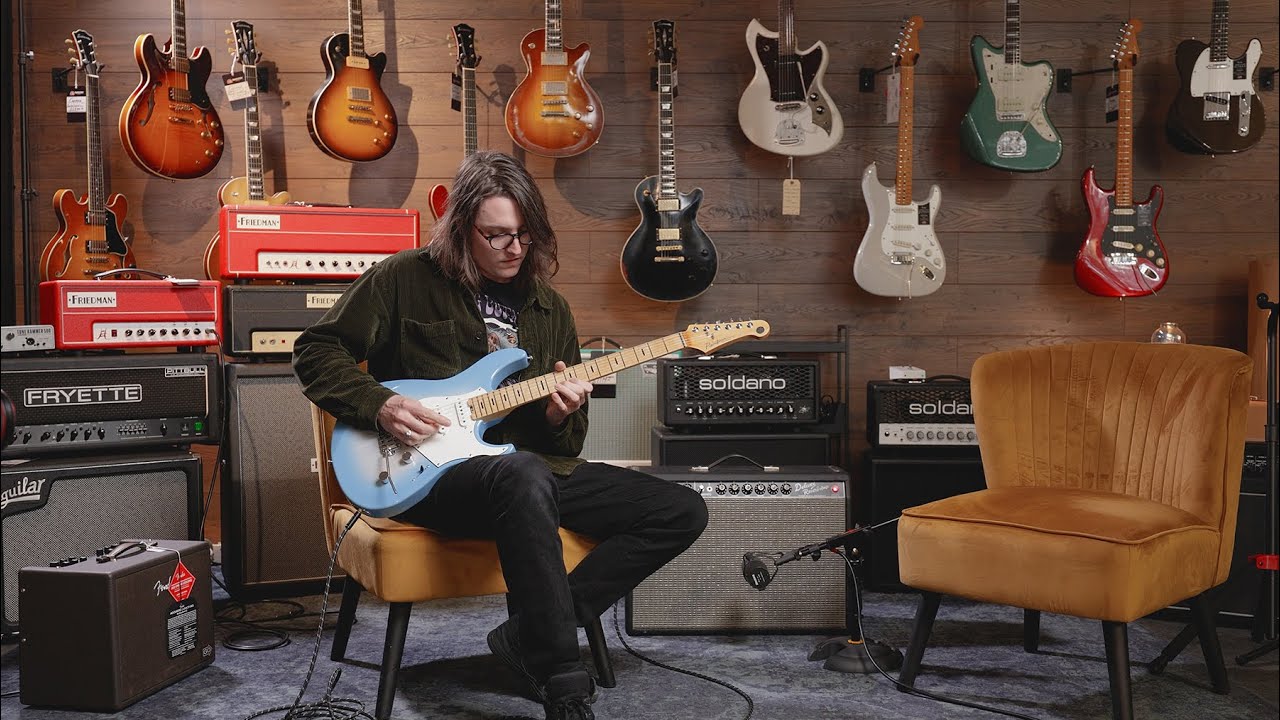 YAMAHA PACIFICA PROFESSIONAL - Beach Blue Burst