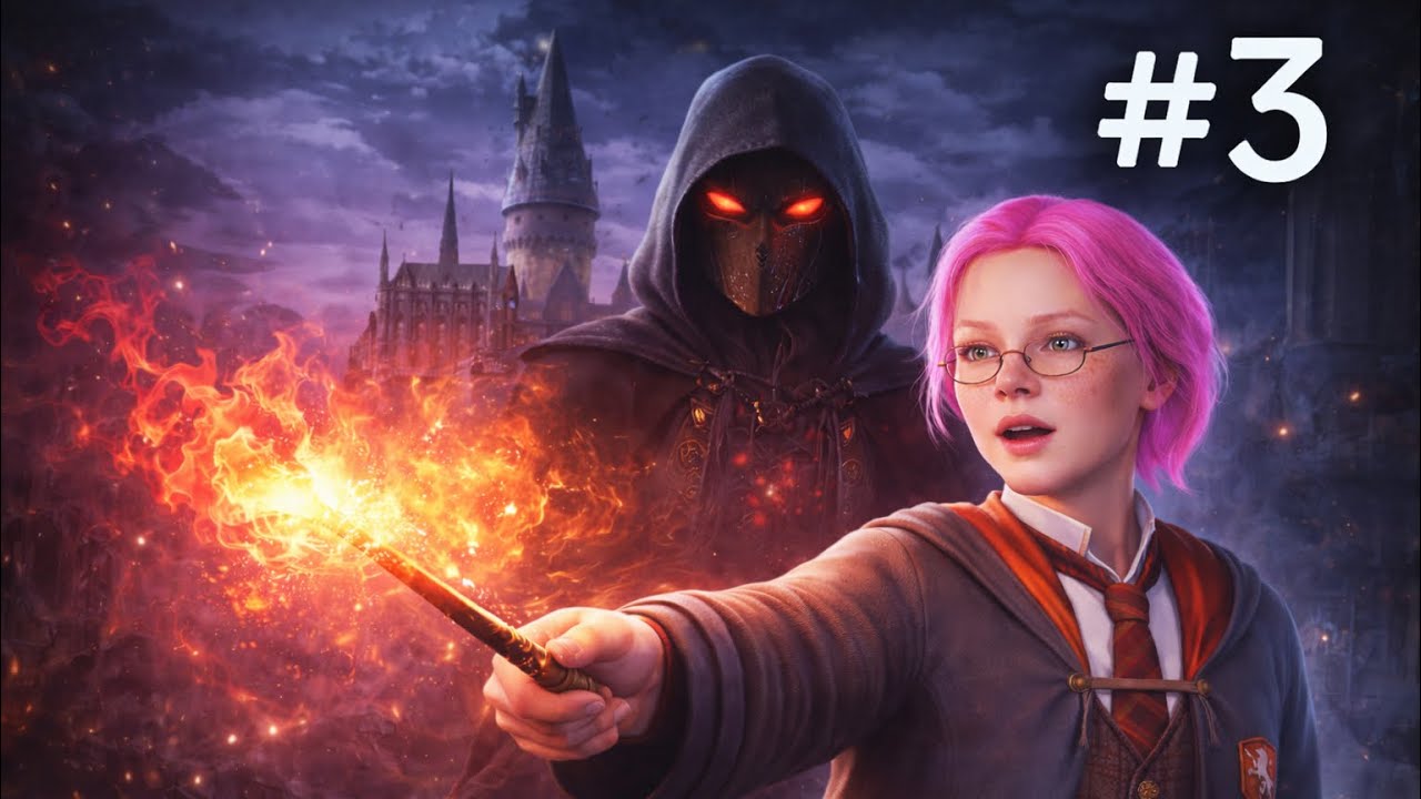 Görünmezlik Büyüsü ve Yasaklı Kütüphane! | Hogwarts Legacy #3