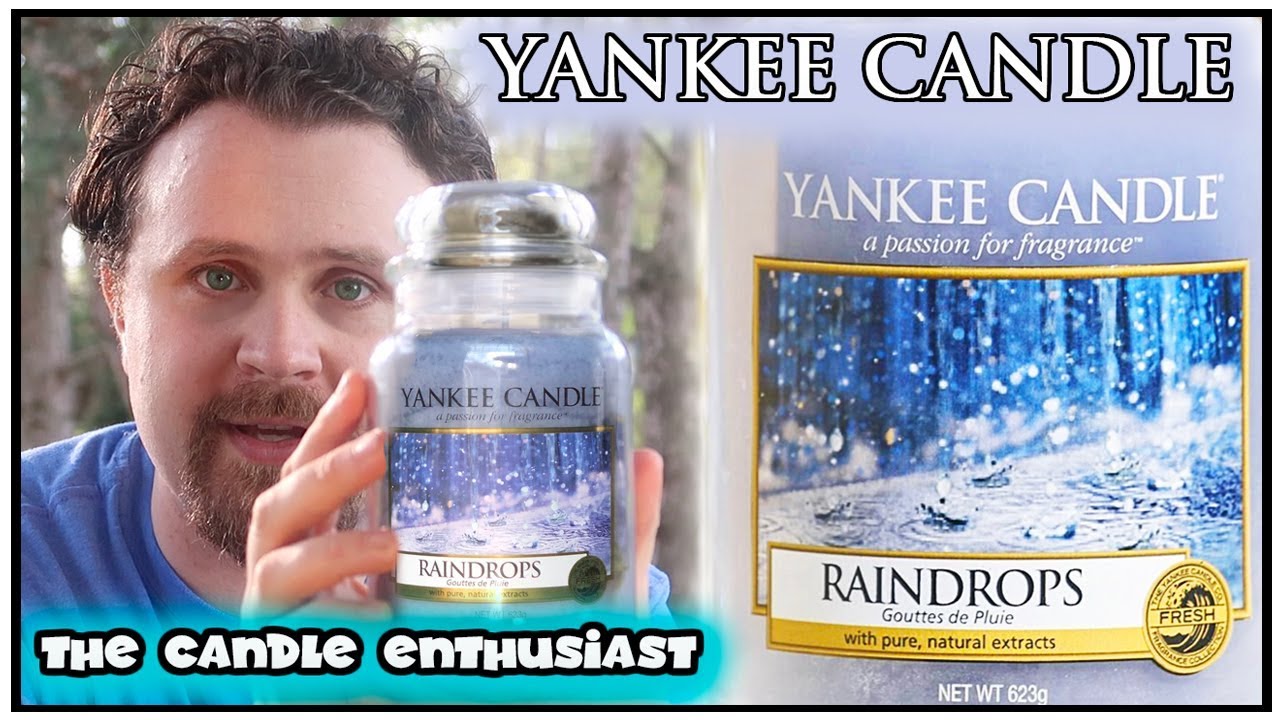 NEW - Yankee Candle - RAINDROPS - UK & US (???) - Limited Edition - Evaluation Review