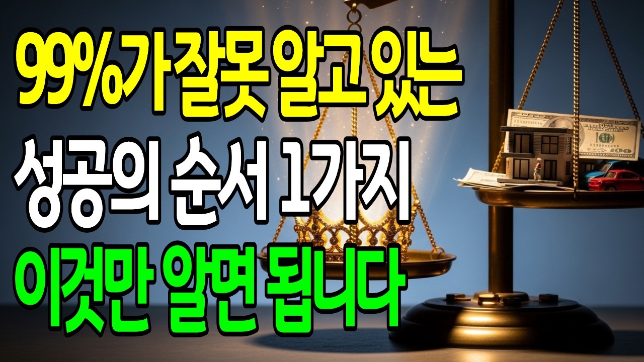 바쁘게 살았는데 정작 중요한 걸 놓쳤다면 | 삶의 우선순위를 바로 세우는 법 | #기독교묵상 #마태복음6장33절