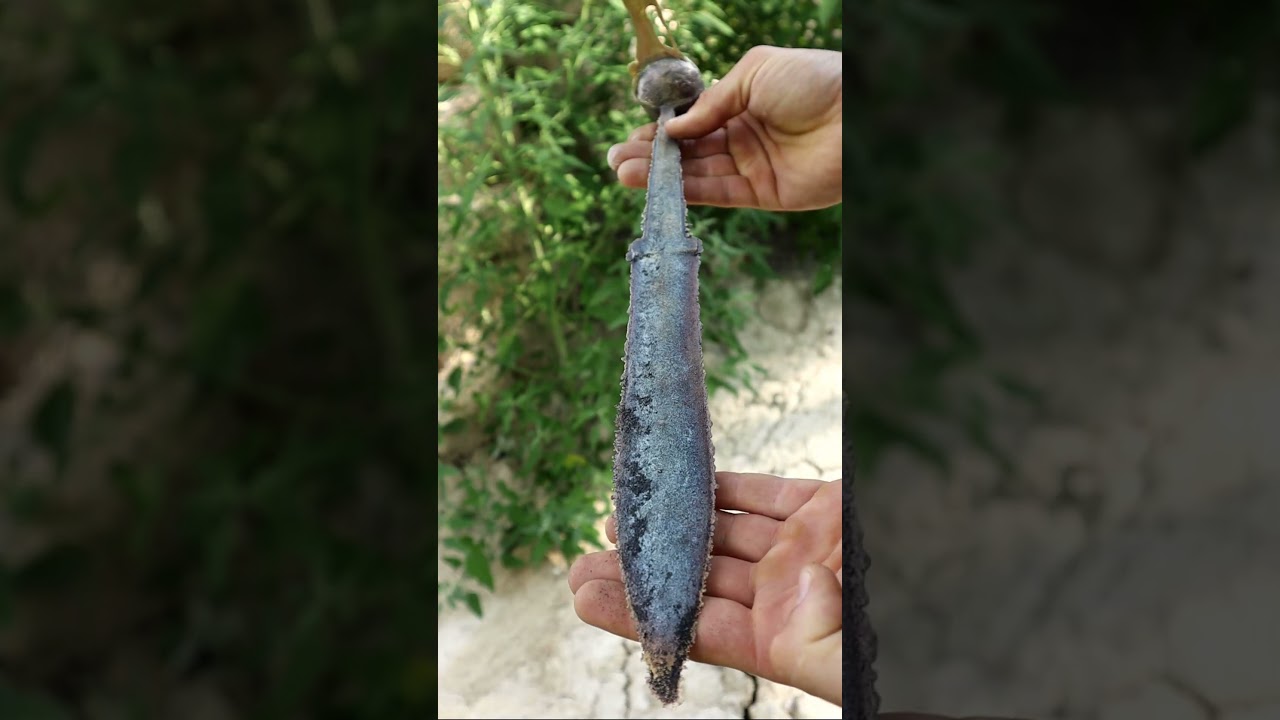 Casting Sword out of Bronze Scrap