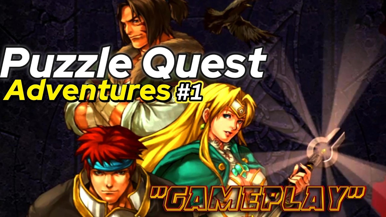 Puzzle Quest 🧠⚔️ | #1 First Quest – Learning the Basics & Early Gameplay | No Commentary
